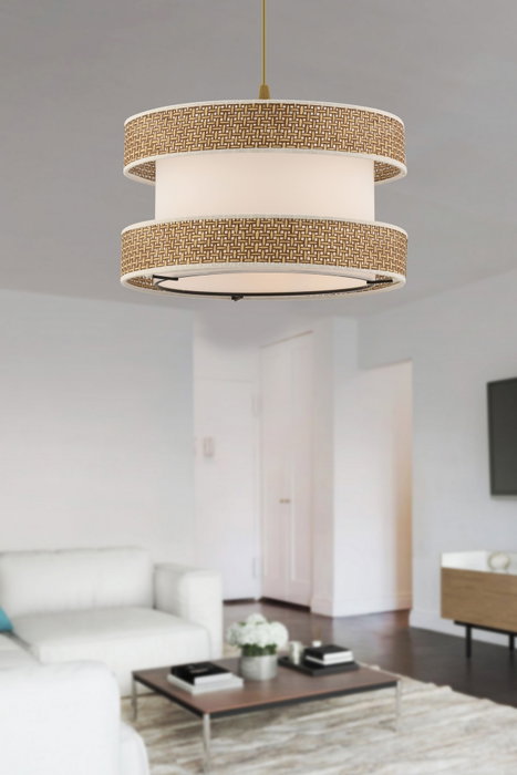 Opviq Halo Beige y Blanco Opviq Halo Beige y Blanco